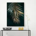 Golden Plant Leaves Decorfaure