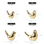 GoldenBirdFigurine Homeko8