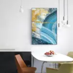 GoldenBluePaintSplash Homeko2