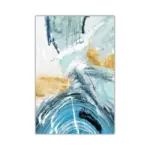 GoldenBluePaintSplash Homeko6