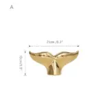 GoldenCeramicabstractAnimalFigurines Homeko1