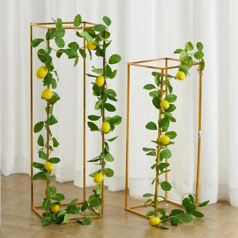 GoldenCitrus Artificial lemon garland