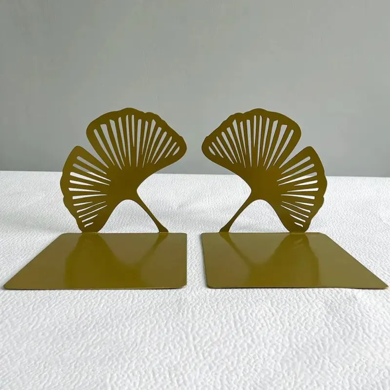 GoldenGinkgo Bookends Decoration tag1