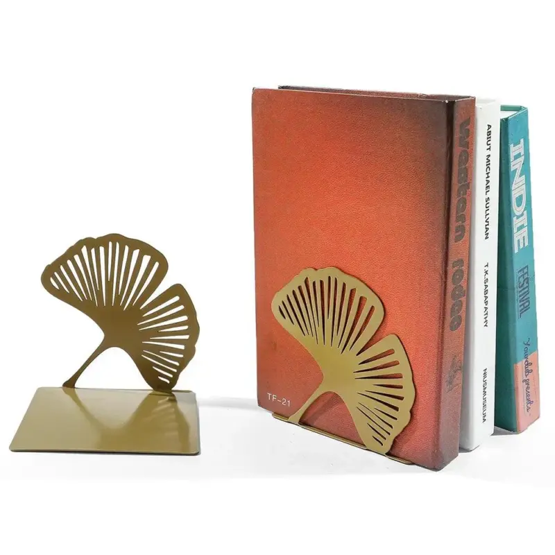 GoldenGinkgo Bookends Decoration tag1