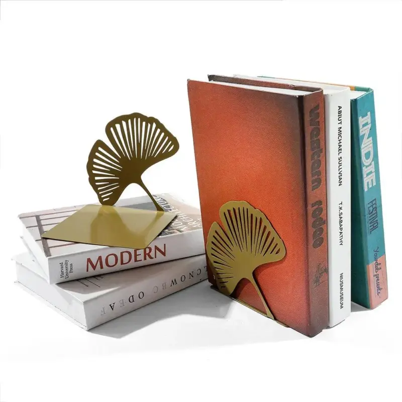 GoldenGinkgo Bookends Decoration tag1