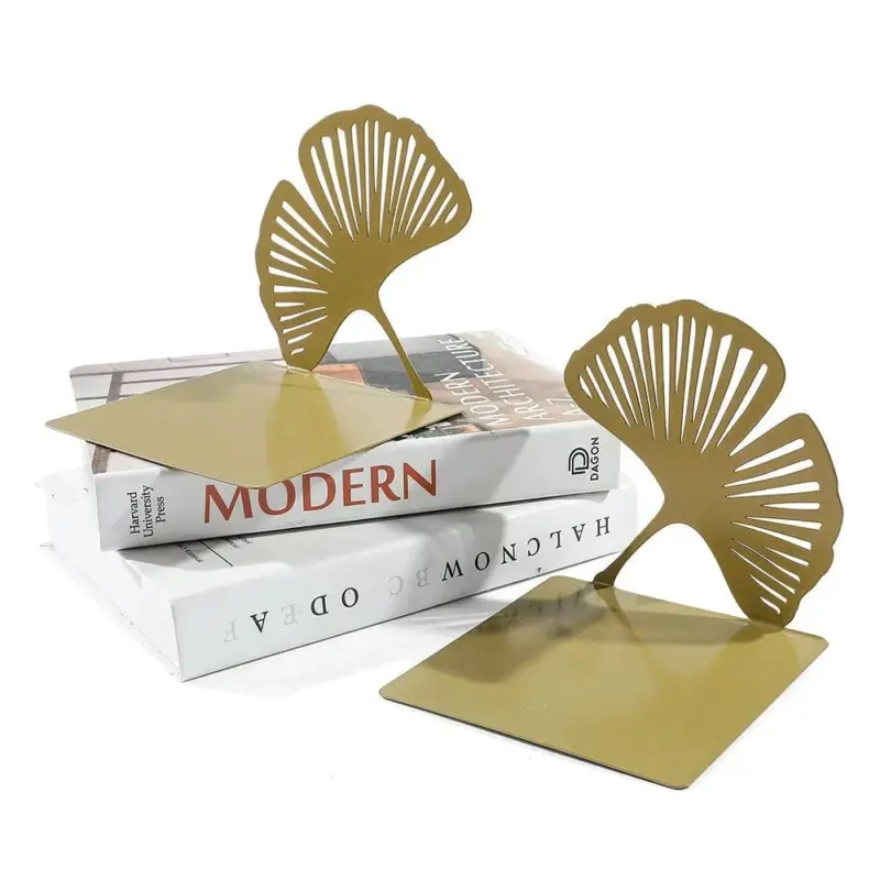 GoldenGinkgo Bookends Decoration tag1