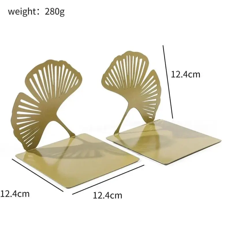 GoldenGinkgo Luxurious bookends for book lovers tag1