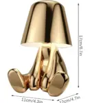 GoldenGrace EleganteGoldeneTischlampe