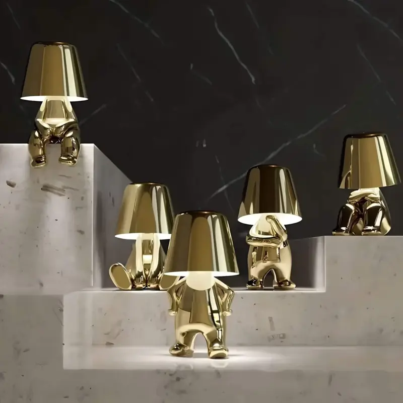 GoldenGrace EleganteGoldeneTischlampe3