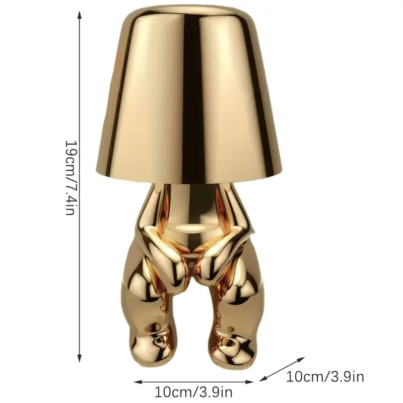 GoldenGrace EleganteGoldeneTischlampe7