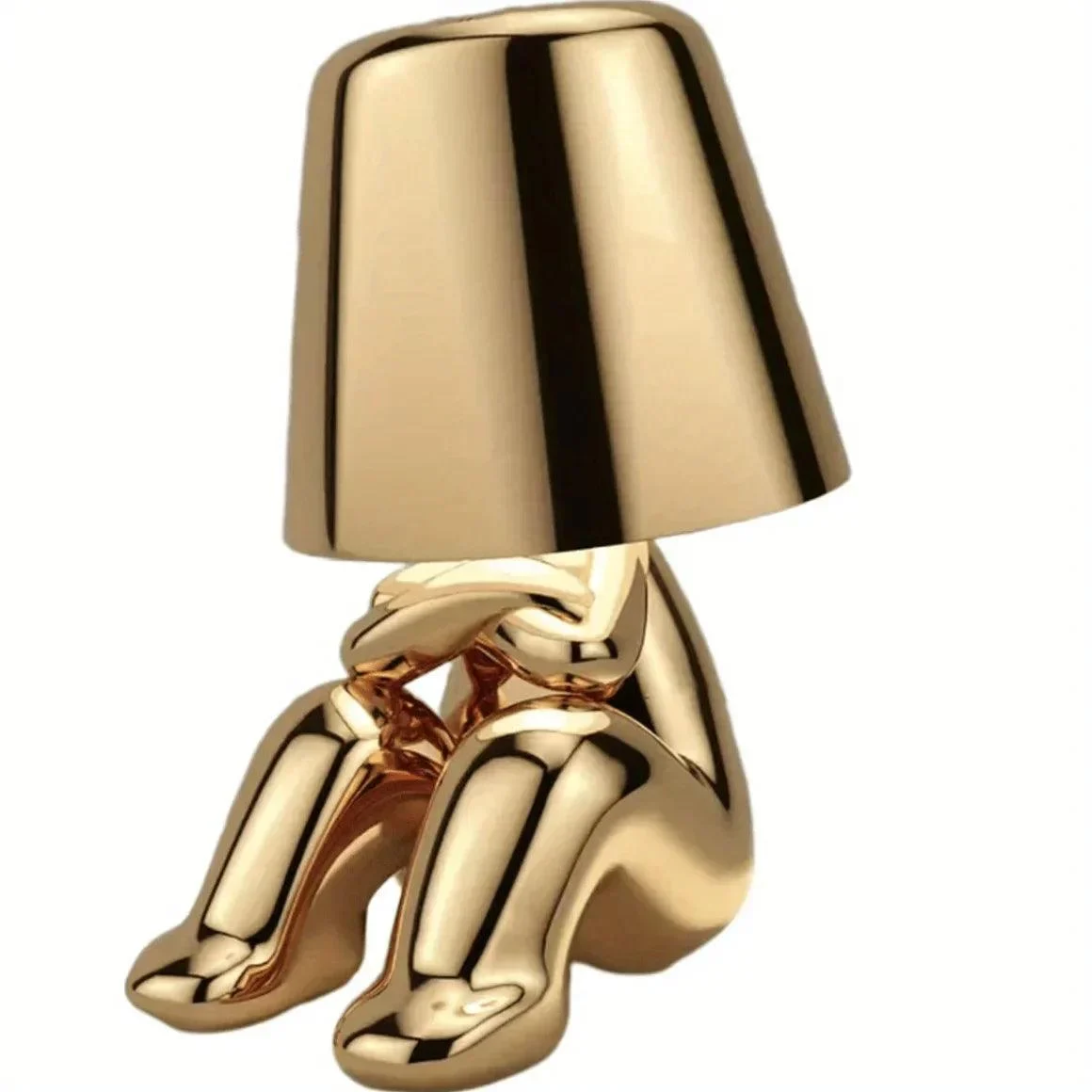 GoldenGrace - Golden Statue Table Lamp -  - #tag1#