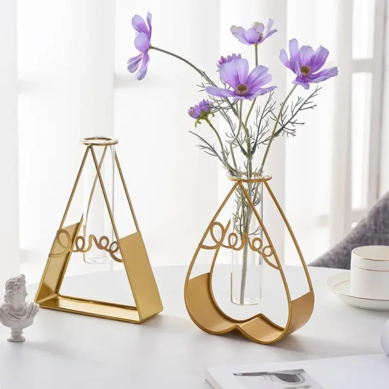 GoldenHydroponicPlantVase Homeko2