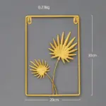 GoldenLeafWallDecor Homeko13