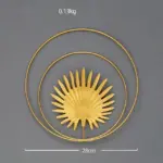 GoldenLeafWallDecor Homeko14