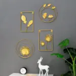 GoldenLeafWallDecor Homeko4