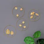 GoldenLeafWallDecor Homeko5