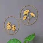 GoldenLeafWallDecor Homeko6