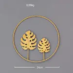 GoldenLeafWallDecor Homeko8