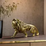 GoldenLionKingStatue Homeko3