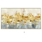 Golden Coins Tree Wall Canvas Art