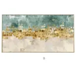 Golden Coins Tree Wall Canvas Art