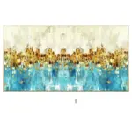 Golden Coins Tree Wall Canvas Art