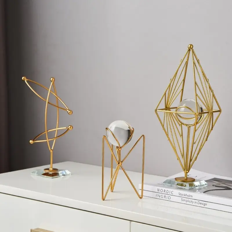 Golden Desk Decor tag1
