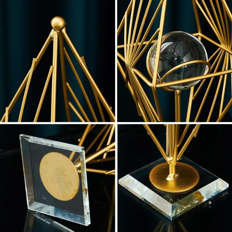 Golden Desk Decor tag1