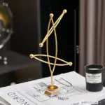 Golden Desk Decor tag1