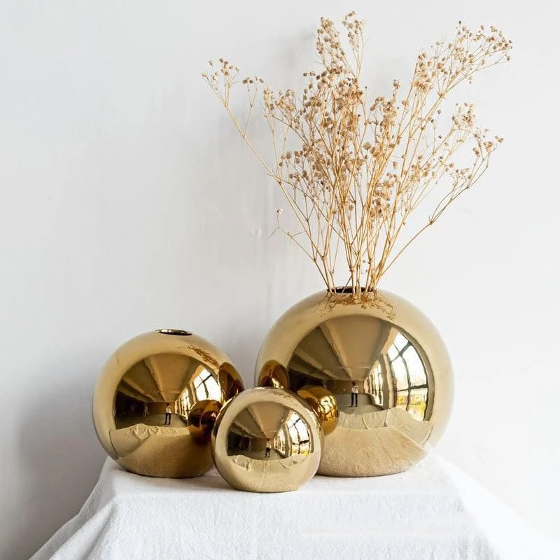 Golden Globe Vase -  - #tag1#