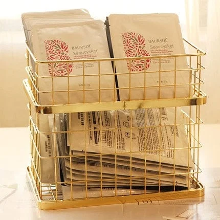 Golden Grid Basket -  - #tag1#