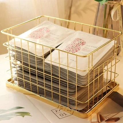 Golden Grid Basket -  - #tag1#