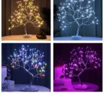 Golden Leaf Tree Lamp