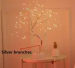 Golden Leaf Tree Lamp
