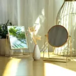Golden Makeup Mirror tag1