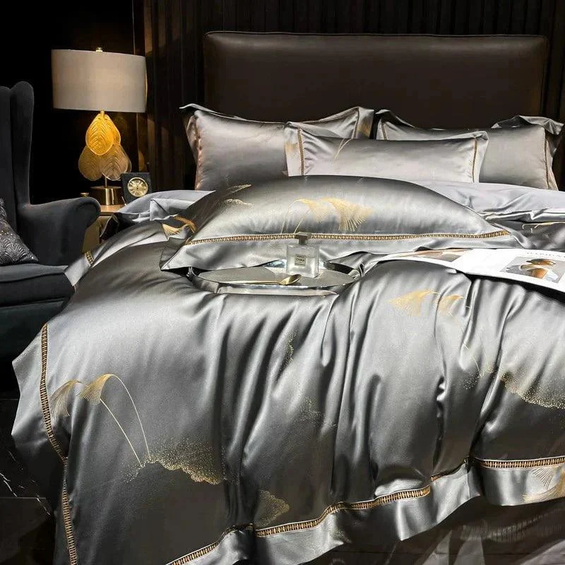 Golden Mist Duvet Cover Set - Egyptian Cotton -  - #tag1#