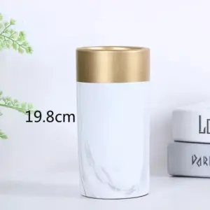 Golden Rim Vase