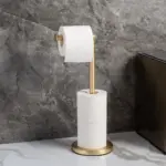 Golden Standing Tissue Holder tag1