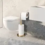 Golden Standing Tissue Holder tag1