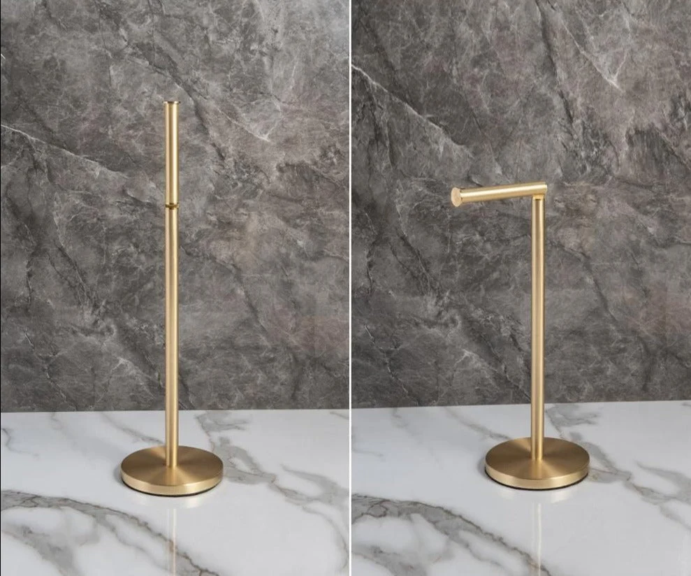 Golden Standing Tissue Holder -  - #tag1#