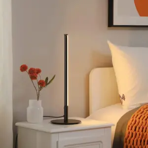 Golden Table Lamp with Minimalist Design