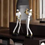 Golfer Decorative Figurine