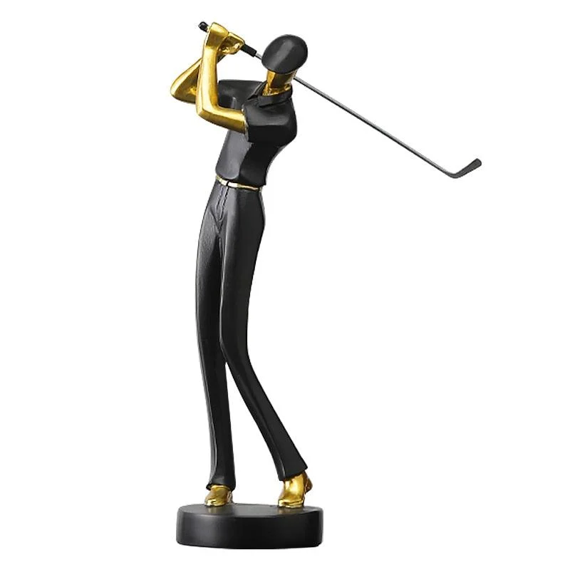 Golfer Decorative Figurine -