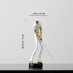 Golfer Decorative Figurine