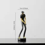 Golfer Decorative Figurine