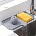 Gootsteen Siliconen Bakje Met Afvoer Zeepspons Opberghouder Aanrecht Scrubber Borstel Zeep Opbergrek Keuken Organizer.jpg f23e3b4d 2552 4755 aeaa 7f729cba21be
