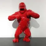 Gorilla Kong Decoration Office Sculptures and Statues Crafts