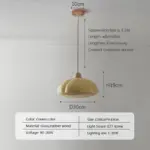 GothicElegance Cream Pendant Lamp tag1