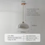 GothicElegance Cream Pendant Lamp tag1