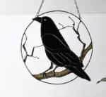 Gothic Horror Home Decoration Halloween Ghost Window Wall Hanging tag1